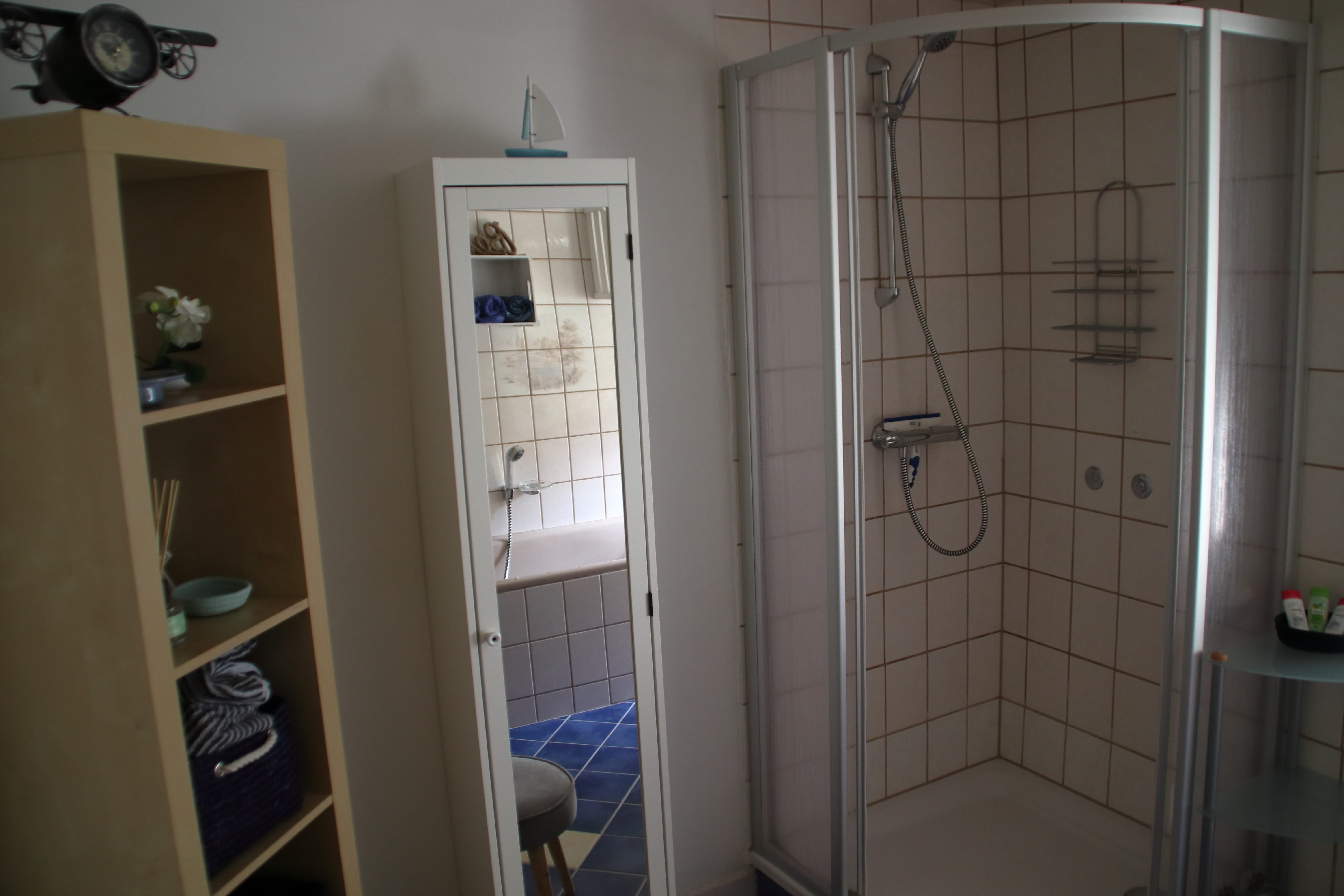 Badezimmer der Ferienwohnung